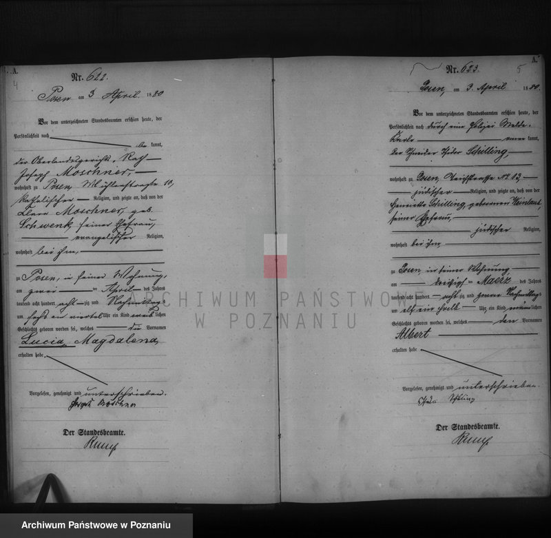 Obraz 4 z jednostki "Księga urodzeń t. II"