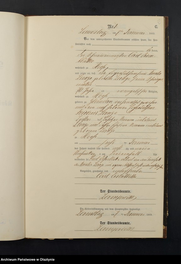 image.from.unit.number "Sterbe-Neben-Register Nr 1 - 64"