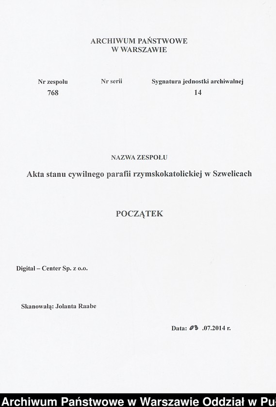 image.from.unit.number "Akta urodzeń, małżeństw i zgonów"