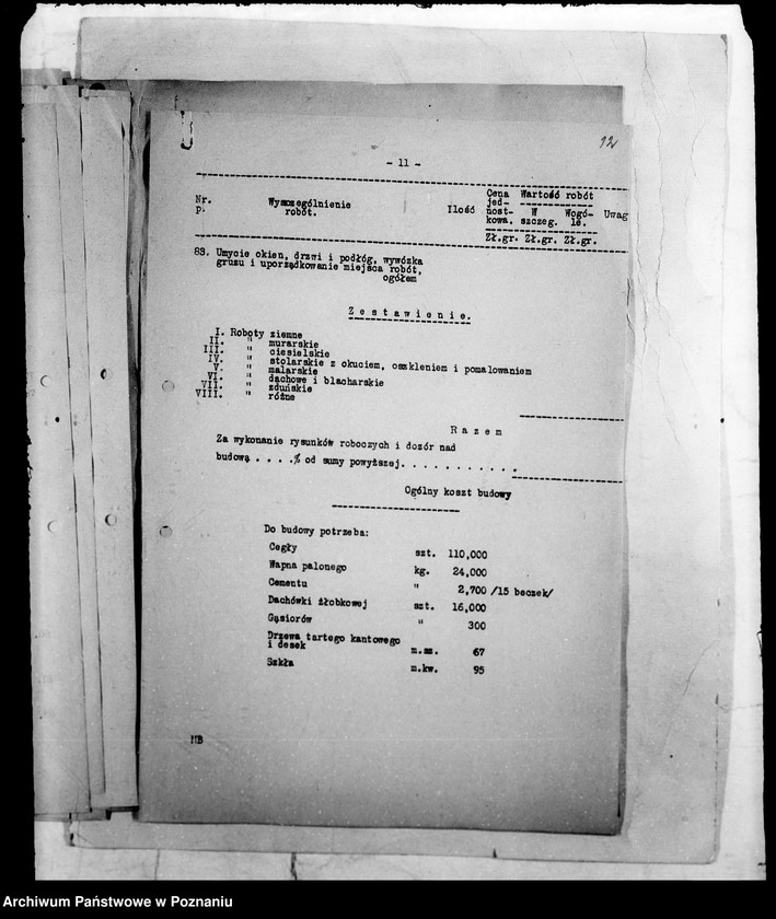Obraz 15 z jednostki "/Kosztorys na budowę ośrodka zdrowia rozmiarów minimalnych/"