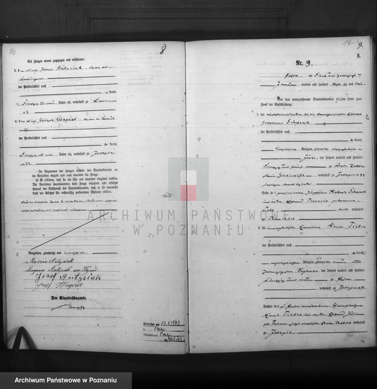 Obraz 10 z jednostki "Księga małżeństw"