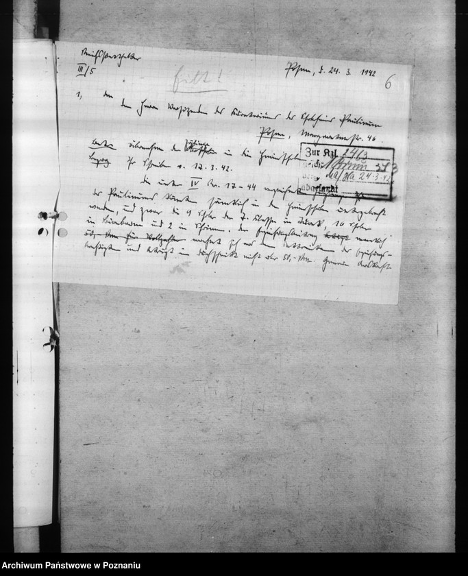 Obraz 10 z jednostki "Aufnahme der Schüler in die Oberschulen."