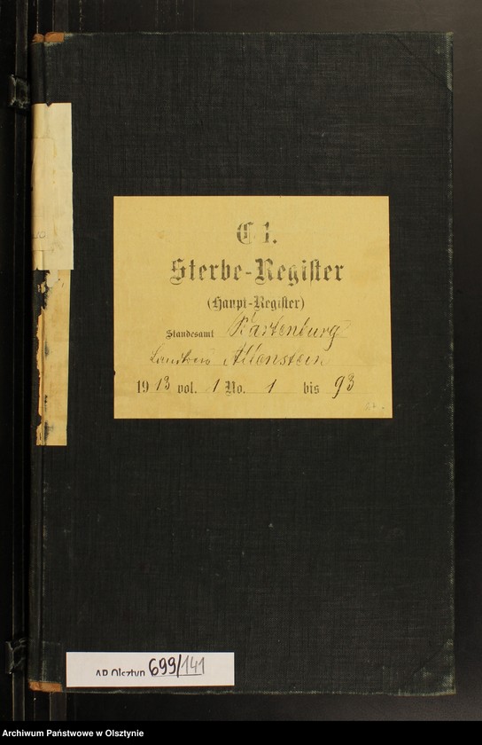 image.from.unit.number "Sterbe-Haupt-Register Nr 1 - 93"