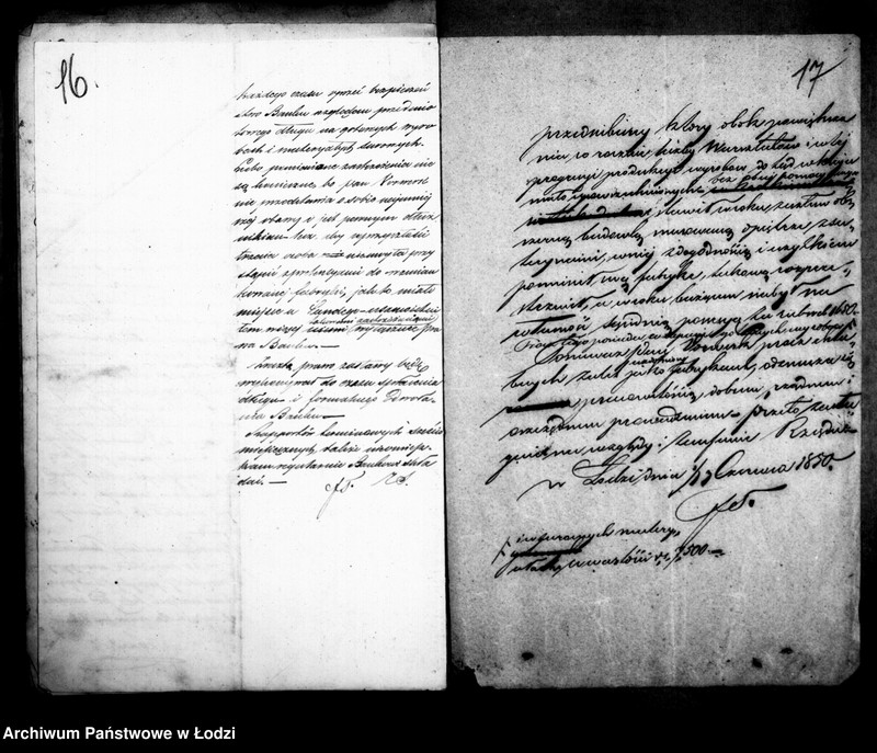 Obraz 14 z jednostki "Akta tyczące się pożyczki budowlanej Pana Henryka Vorwerka"