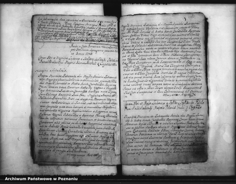 Obraz 14 z jednostki "Inscriptiones, resignationes [protocollon]"