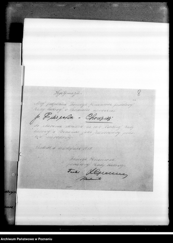 Obraz 11 z jednostki "Korespondencja, wytyczne, listy składek członkowskich"