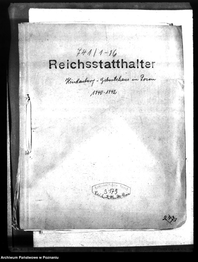 Obraz 4 z jednostki "Hindenbugr - Geburtshaus in Posen"