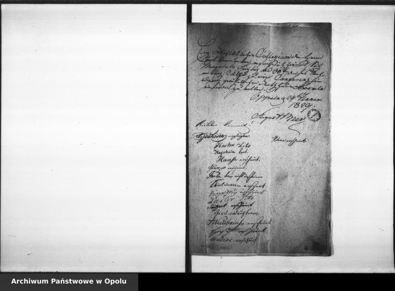 Obraz 5 z jednostki "Acta die Geschäftsführung der Stadt Verordneten betreffend. Jahrgang 1829 bis inclus[ive] 1832"