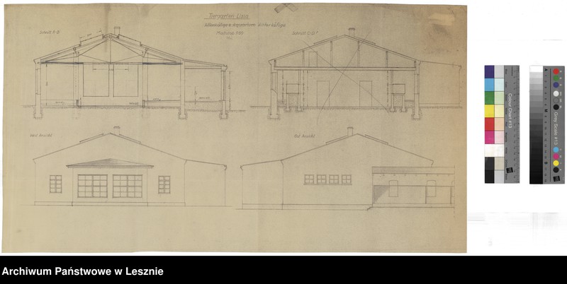 Obraz 14 z jednostki "Leszno miasto. Dokumentacja projektowa ogrodu zoologicznego."