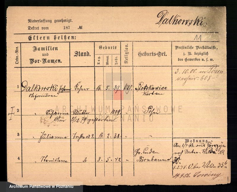 Obraz 13 z jednostki "Dalkowski - Danielewicz"