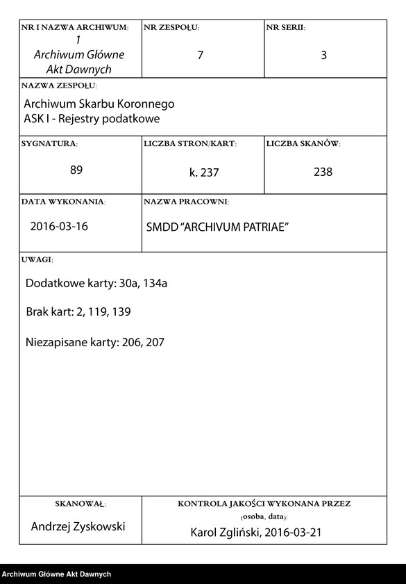 image.from.unit.number "Regestrum publicarum contributionum decem gr. -- (palatinatus Cracoviensis)."