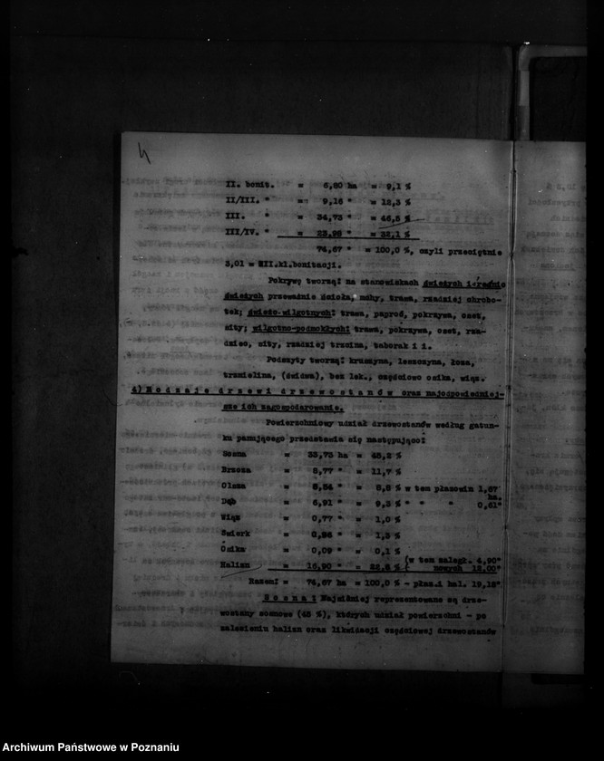 Obraz 8 z jednostki "Plan urządzenia gospodarstwa leśnego dla lasu majętności Sobota powiat poznański 1936-1946"