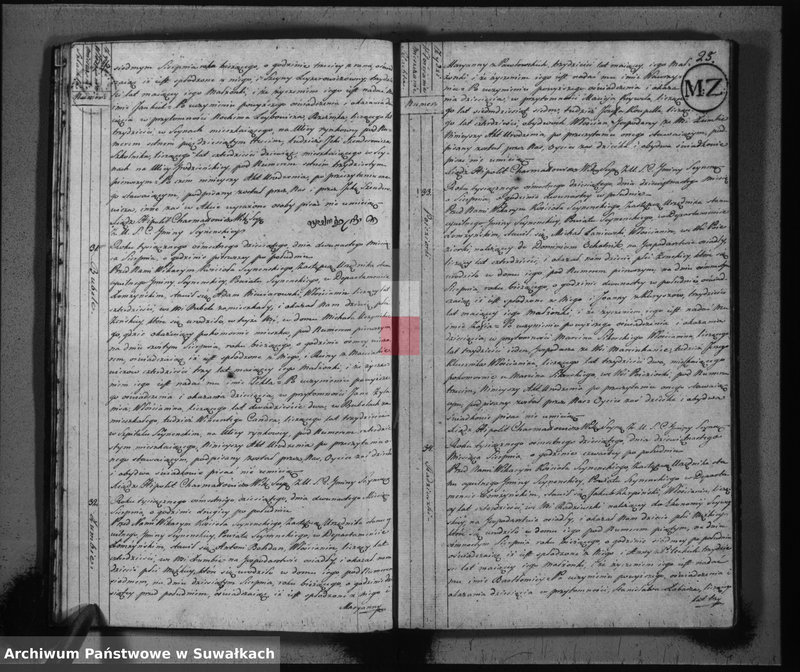 image.from.unit.number "Akta stanu cywilnego urodzonych w gminie seyneńskiey od 1-go maja 1810 roku"