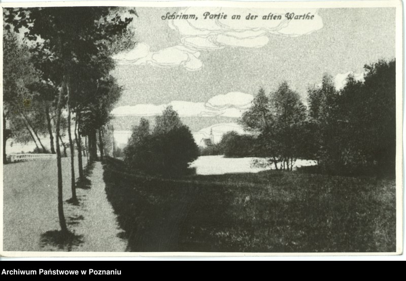 Obraz 1 z jednostki "Schrimm [Śrem] - Partie an der alten Warthe [część nad starą Wartą]"