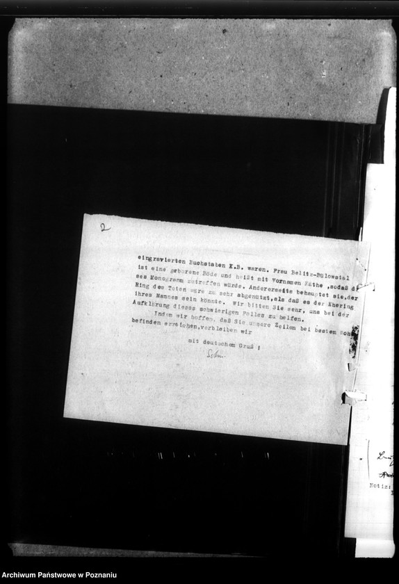 Obraz 6 z jednostki "Ernst Belitz Bülowstal, Kreis Obornik (Oborniki)"