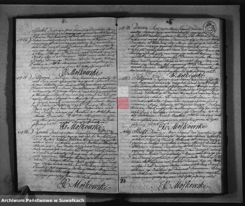 image.from.unit.number "Akta Duplikat zwana Urodzonych, Zaślubionych i Zmarłych Parafii Filipowskiej na rok 1862"