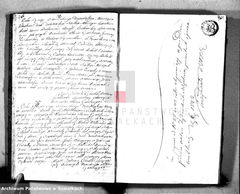 Obraz 16 z jednostki "Akta Umarłych od pierwszego Maia Roku Tysiącznego Osimsetnego Osmego Parafij Liszkowskiey"