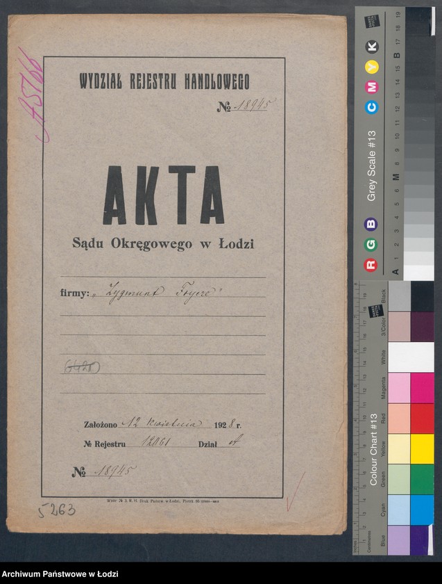 Obraz 2 z jednostki "Zygmunt Frycze – fabryka gazy hygroskopijnej"