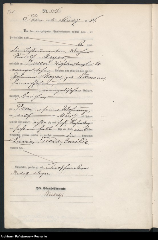 Obraz 15 z jednostki "Księga urodzeń t. II"