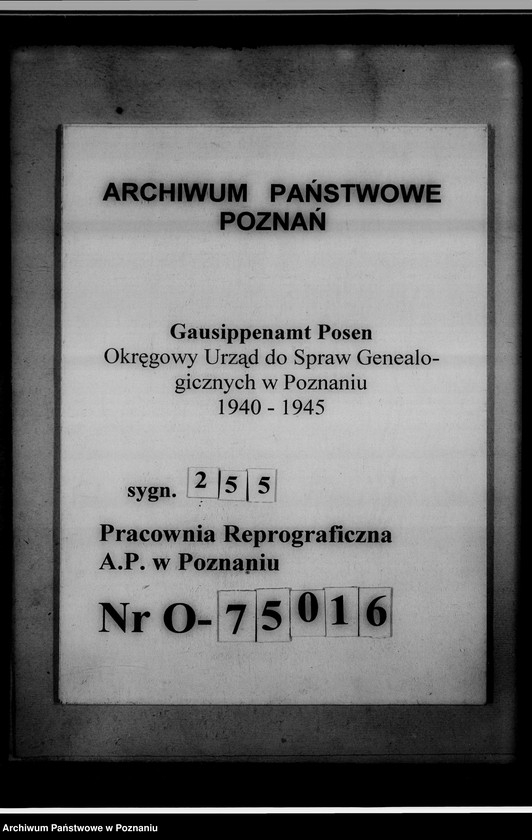 Obraz 9 z jednostki "Dissidentenregister im Amtsgericht Posen [Poznań]: Abt. VII"