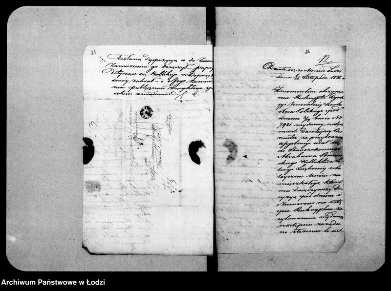 Obraz 19 z jednostki "Akta tyczące się zakazu gry w loterię prywatną"