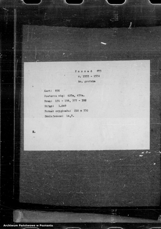 Obraz 2 z jednostki "Inscriptiones, relationes, decreta [inducta]"