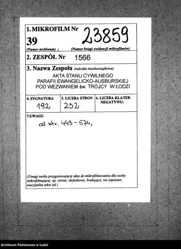 Obraz 1 z jednostki "Akta zgonów"