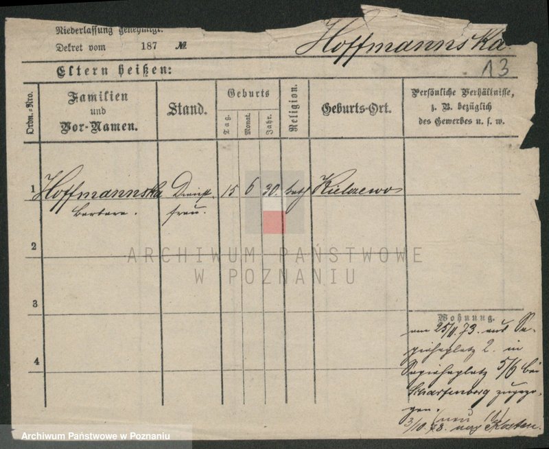 Obraz 13 z jednostki "Hofmański - Holc (-z, tz)"