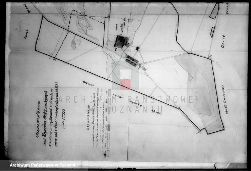 Obraz 6 z jednostki "Majątek Wysoka Mała wyłączenie z art.. 4 i 5 ustawy o wykonaniu reformy Welter Buttner"