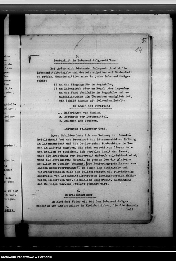 Obraz 18 z jednostki "Aufgaben des Gesundheitsdienstes. Lebensmittelhygiene. Milchgesetzgebung"