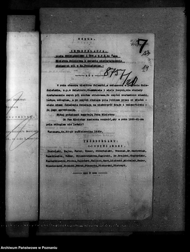 image.from.unit.number "Interpelacje [poselskie w sprawie zaniedbań w majątkach rolnych]"