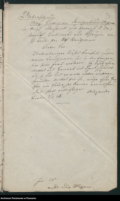 Obraz 8 z jednostki "A. betr. den Domsyndicus Leo Wegner"