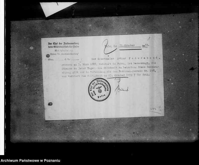 Obraz 5 z jednostki "Bewerbungen um Anstellung (oraz karty wynagrodzeń, m.in. Landratów)"