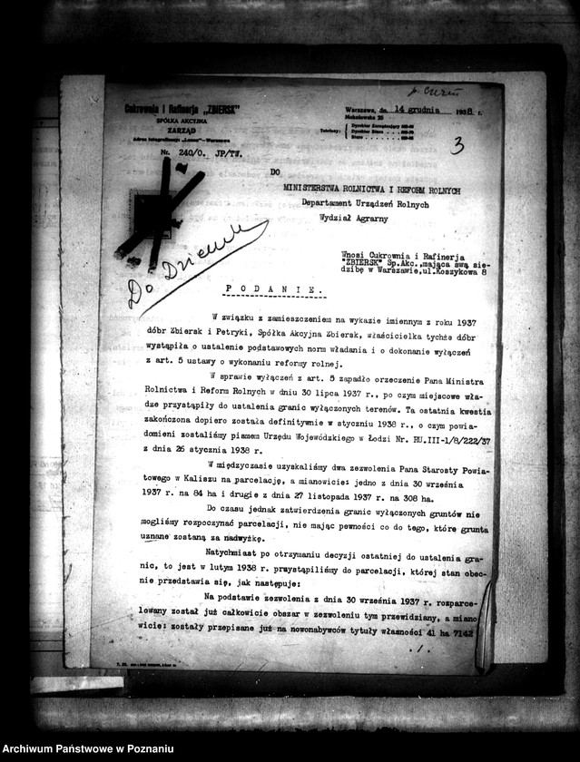 Obraz 7 z jednostki "Majątek Zbiersk powiaty kaliski i koniński przymusowy wykup"