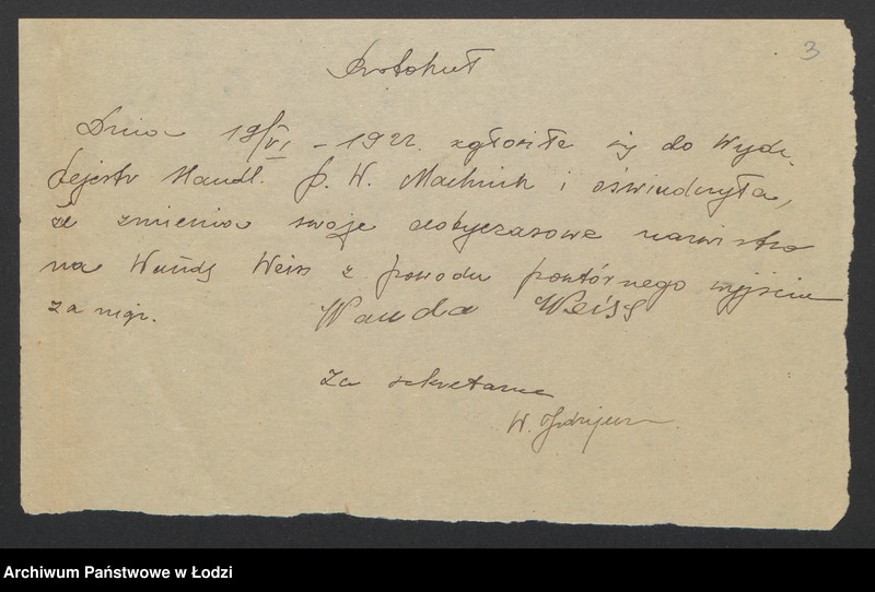 Obraz 5 z jednostki "Wanda Machnik – „Wanda” magazyn kapeluszy"