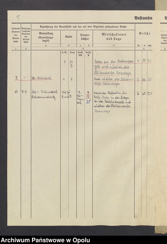image.from.unit.number "Grundacten für Band I Blatt 12 des Grundbuchs von Alt Wilmsdorf Eigentümer: Richard Losse"