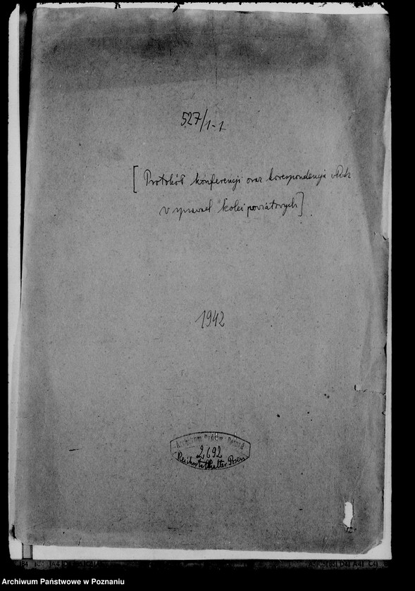 Obraz 4 z jednostki "Protokół konferencji oraz korespondencja władz w sprawach kolei powiatowych"