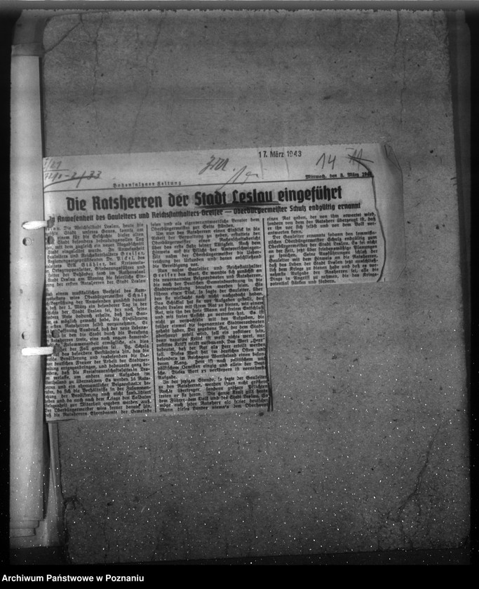 Obraz 18 z jednostki "Wycinki prasowe dotyczące Kraju Warty"