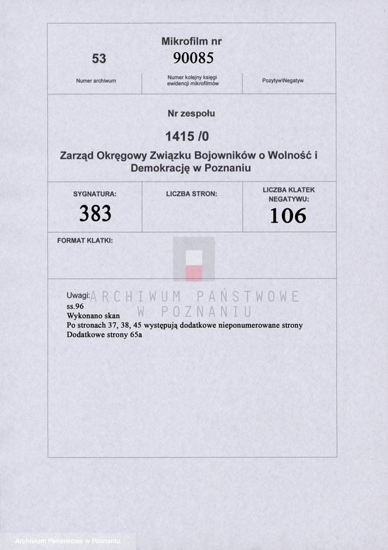 Obraz 2 z jednostki "Relacje i wspomnienia dotyczące powstania wielkopolskiego: 1. Rąbczyn, powiat Wągrowiec, województwo poznańskie, 2. Rogoźno, powiat Oborniki, województwo poznańskie, 3. Romanowo, powiat Czarnków, województwo poznańskie, 4. Roszki, powiat Krotoszyn, województwo poznańskie."