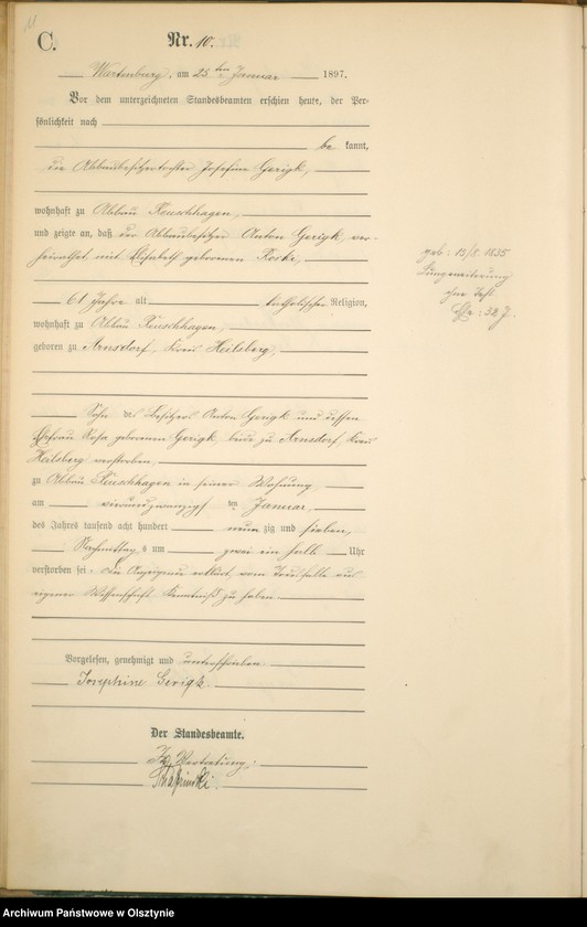 image.from.unit.number "Sterbe-Haupt-Register Nr 1 - 149"