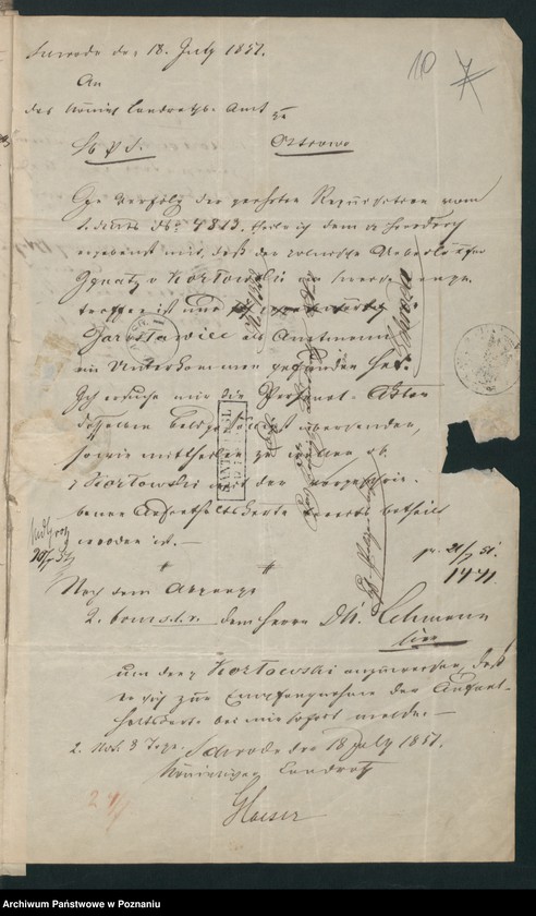 Obraz 15 z jednostki "A. betr. Ignaz von Kozłowski"