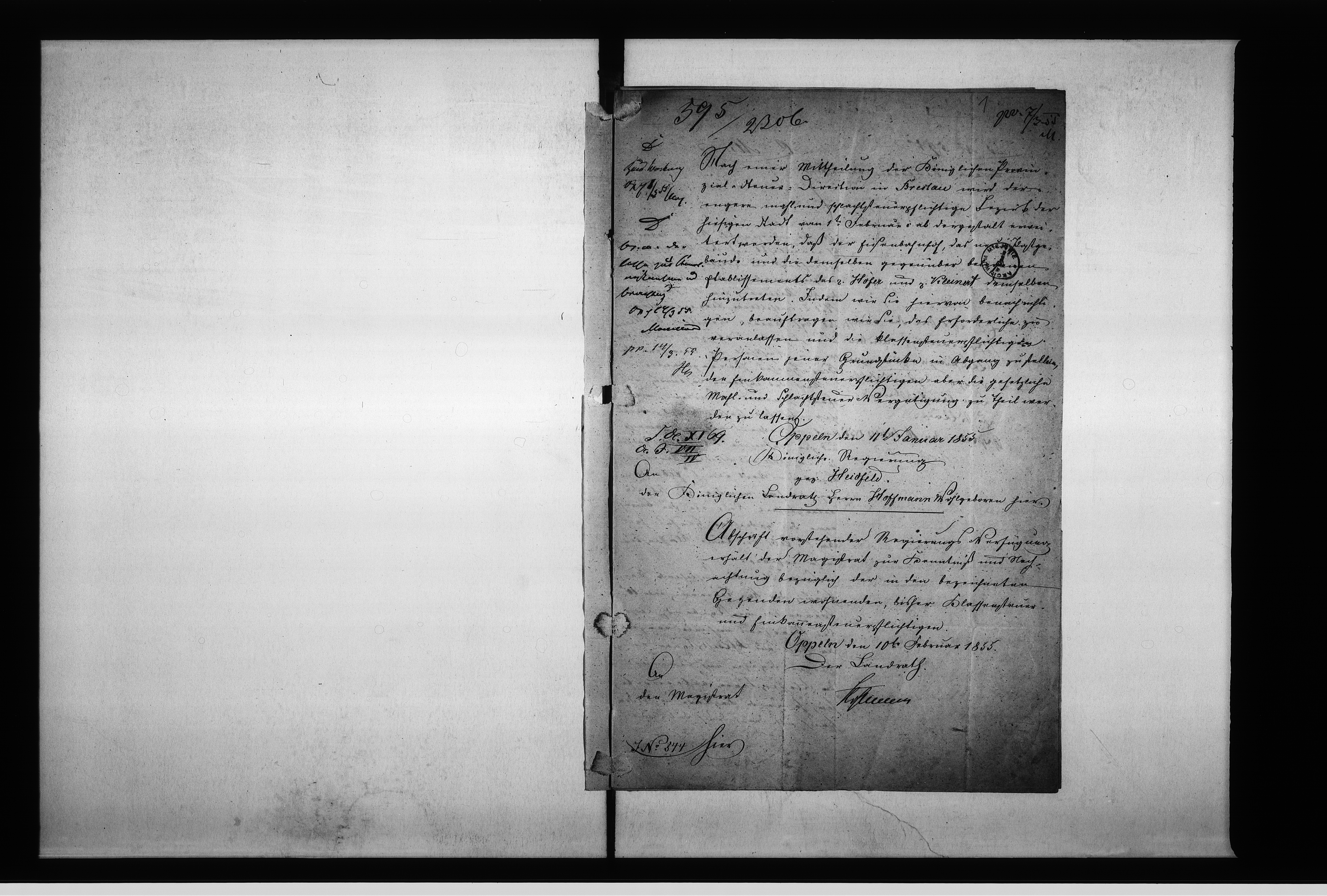 Obraz 5 z jednostki "Acta des Magistrats zu Oppeln betreffend die Erweiterung des mahl- und schlachtsteuerpflichtigen Bezirks der Stadt"