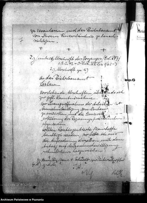 Obraz 11 z jednostki "Dienststellen der Polizei, Waffenmeisterei in Leslau"