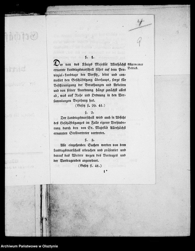 image.from.unit.number "/Denkschriften, Gutachten, Beschwerden usw. die vom IV. Provinzialständischen Landtag dem Kreistag in Angerburg v. d. Deputirten des I. Standes Gen Lt. Gf. L. abgestattet wurden/"