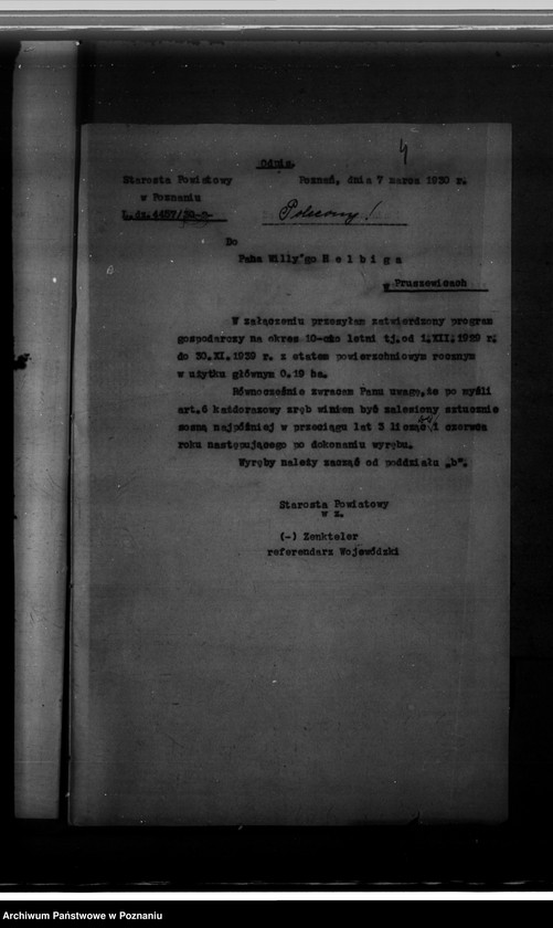 Obraz 9 z jednostki "Program urządzenia gospodarstwa leśnego dla lasu Helbiga Willyego w gminie"