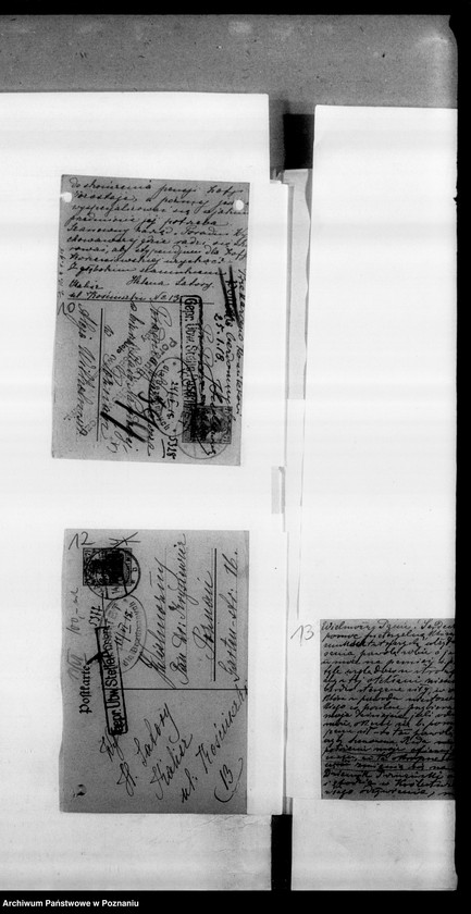 Obraz 12 z jednostki "Korespondencja różna Komitetu dla Bezdomnych uchodźców."