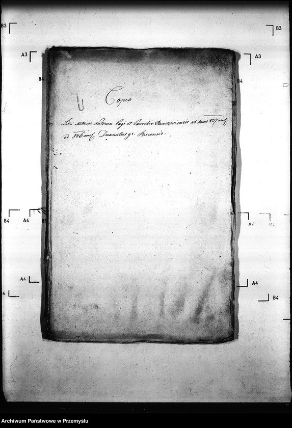 Obraz 5 z jednostki "[Kopie ksiąg metrykalnych parafii Hańczowa z filią Ropki (dekanat Gorlice)]"