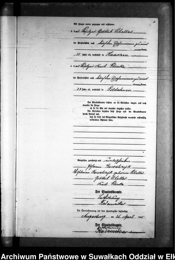 image.from.unit.number "Heirats-Neben-Register des Preussischen Standes-Amtes Kehlen Kreis Angerburg"