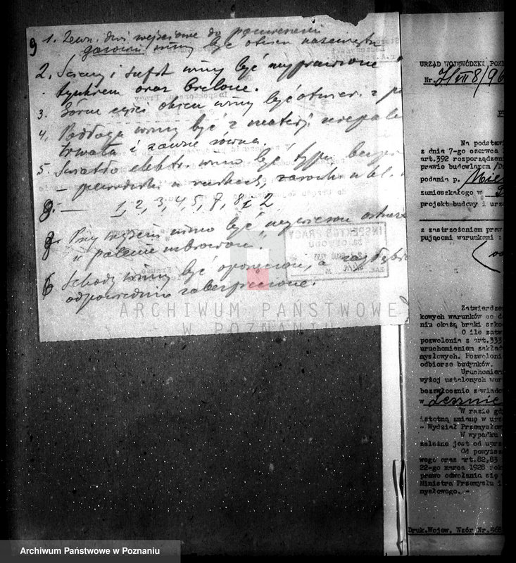 Obraz 14 z jednostki "Zatwierdzenie zakładu przemysłowego - kotłowni w maj. Pawłowice -A. Mielżyńskiego pow. leszczyński"