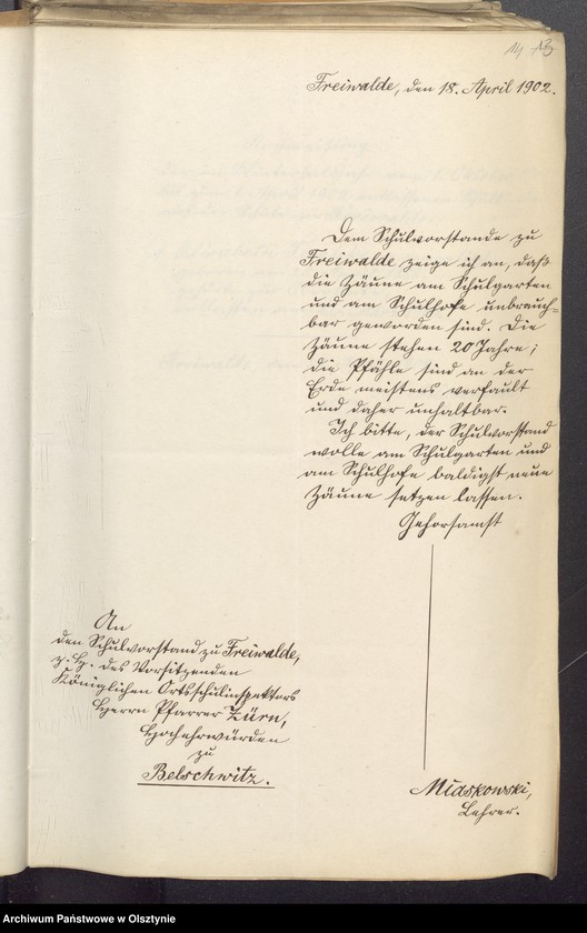 image.from.unit.number "Die Schule zu Freiwalde"